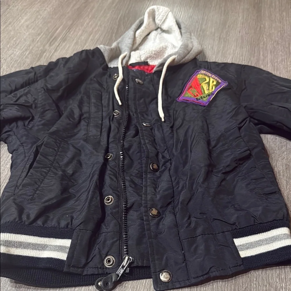 Canyon River Blues Black and Gray Kids Puffer Jacket